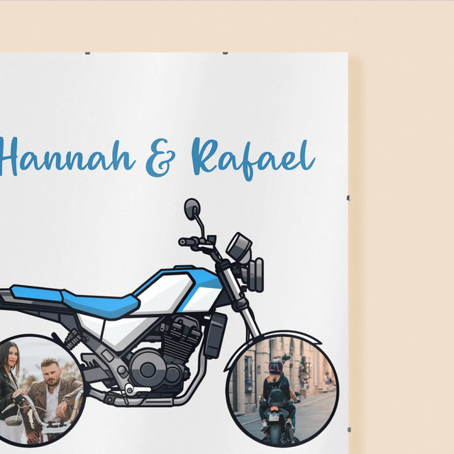 Fotocollage: Gemeinsam Über Den Horizont - Poster