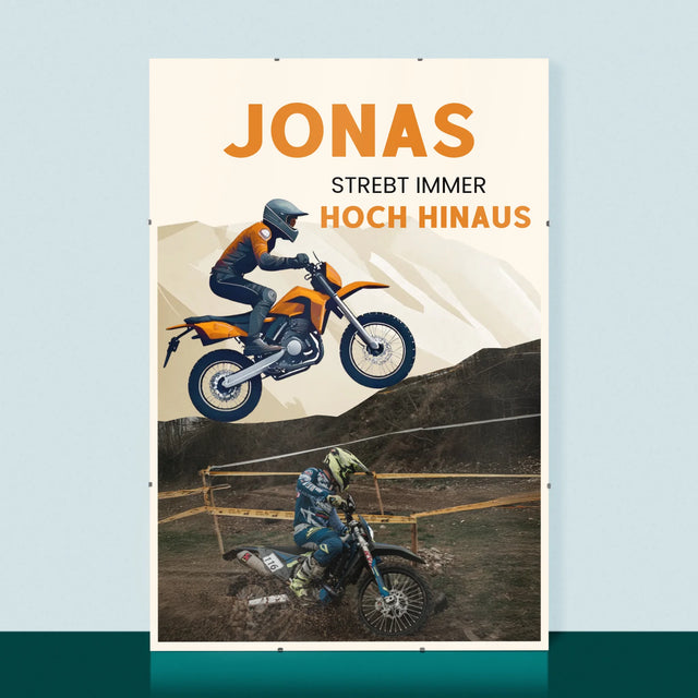 Foto Und Unterschrift: Strebt Hoch Hinaus - Poster