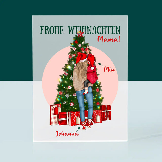 Avatar Creator: Frohe Weihnachten, Mama! - Druck Auf Acrylglas