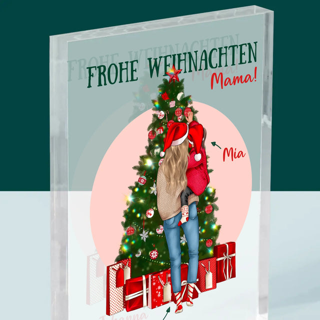 Avatar Creator: Frohe Weihnachten, Mama! - Druck Auf Acrylglas