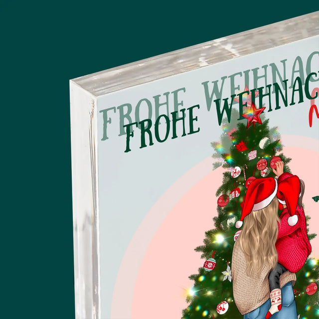 Avatar Creator: Frohe Weihnachten, Mama! - Druck Auf Acrylglas