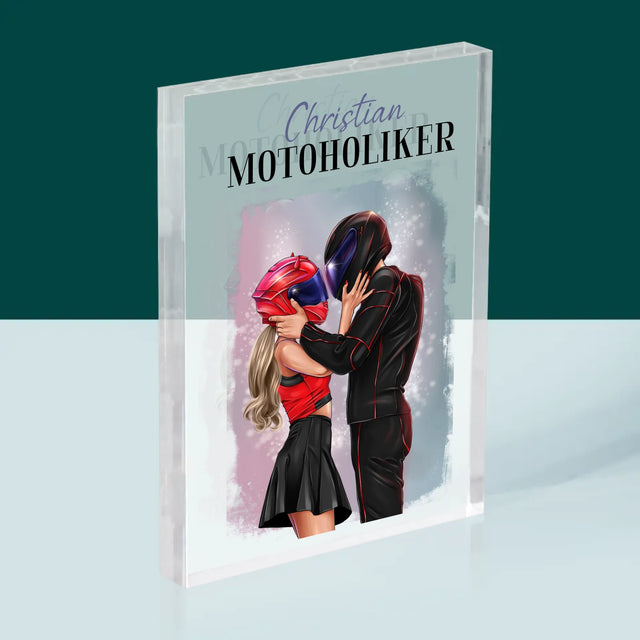 Avatar Creator: Motoholiker - Druck Auf Acrylglas