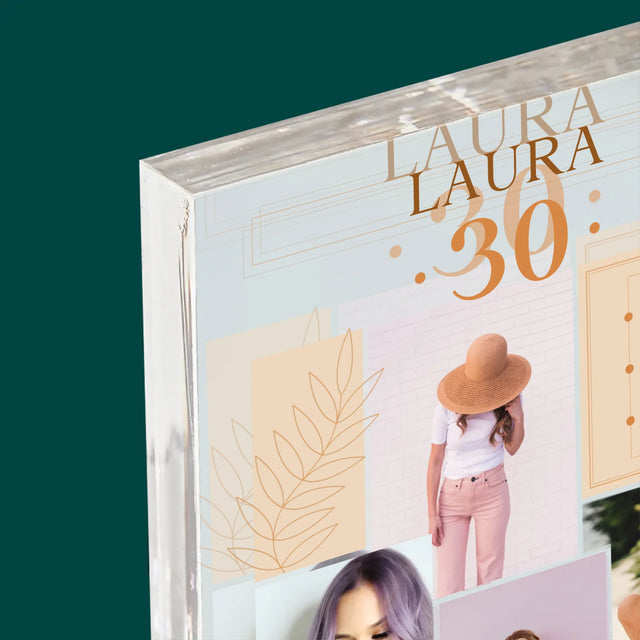 Fotocollage: Das Ist Dein Tag - Druck Auf Acrylglas