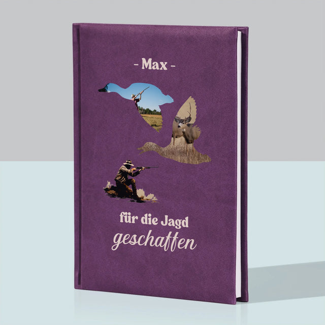 Form-Collage: Für Die Jagd Geschaffen - Notizbuch