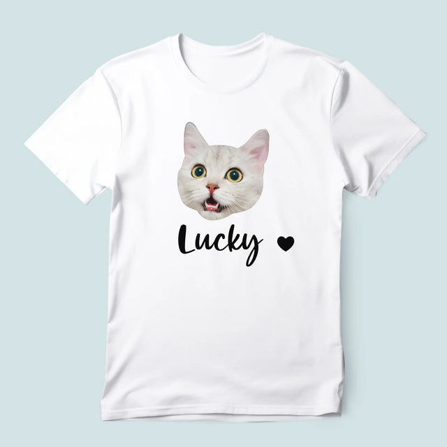 Ihr Avatar: Der Kopf Deines Kätzchens - T-Shirt Für Herren
