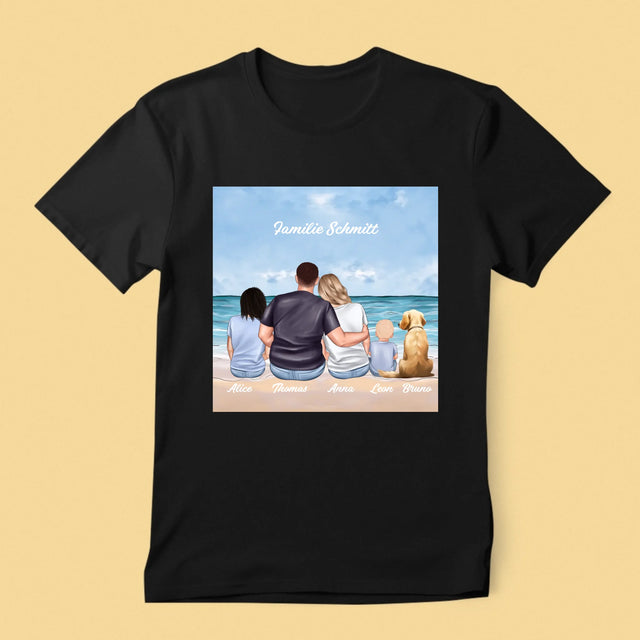 Avatar Creator: Familienporträt - T-Shirt Für Herren