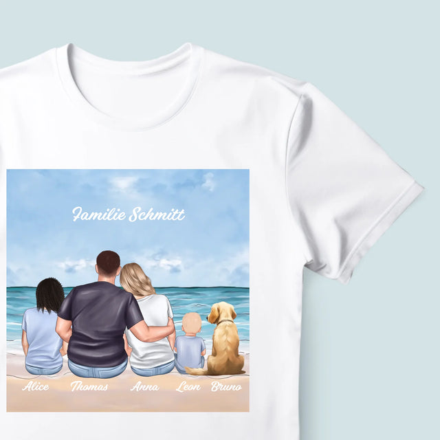 Avatar Creator: Familienporträt - T-Shirt Für Herren