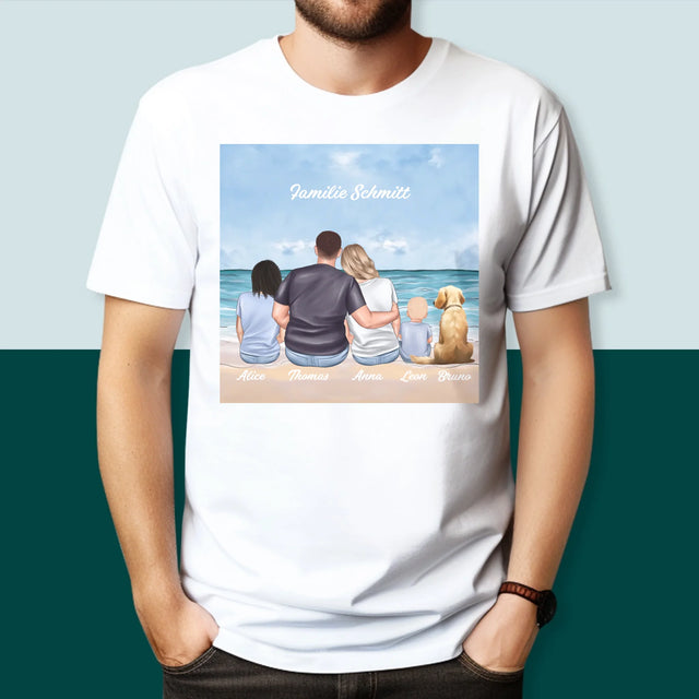 Avatar Creator: Familienporträt - T-Shirt Für Herren