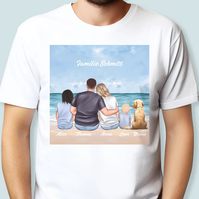 Avatar Creator: Familienporträt - T-Shirt Für Herren
