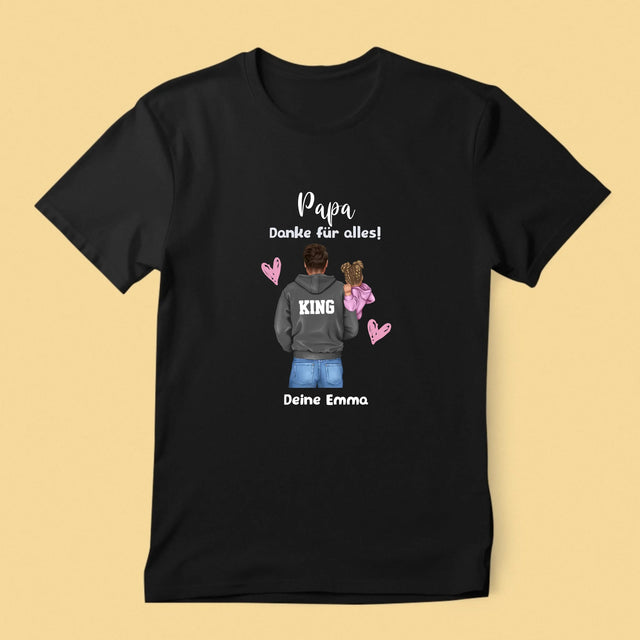 Avatar Creator: Papa Mit Kind - T-Shirt Für Herren