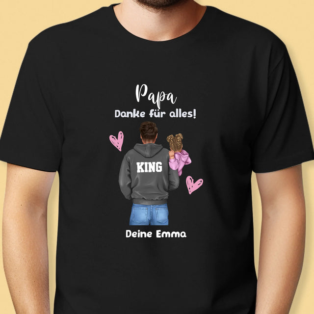 Avatar Creator: Papa Mit Kind - T-Shirt Für Herren