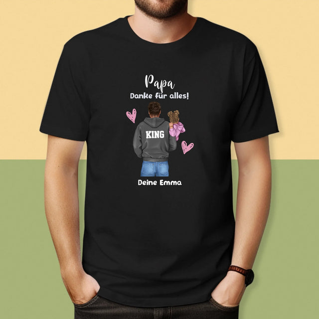 Avatar Creator: Papa Mit Kind - T-Shirt Für Herren