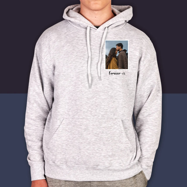 Foto Und Unterschrift: Foto Im Rahmen - Kapuzenpullover Für Herren