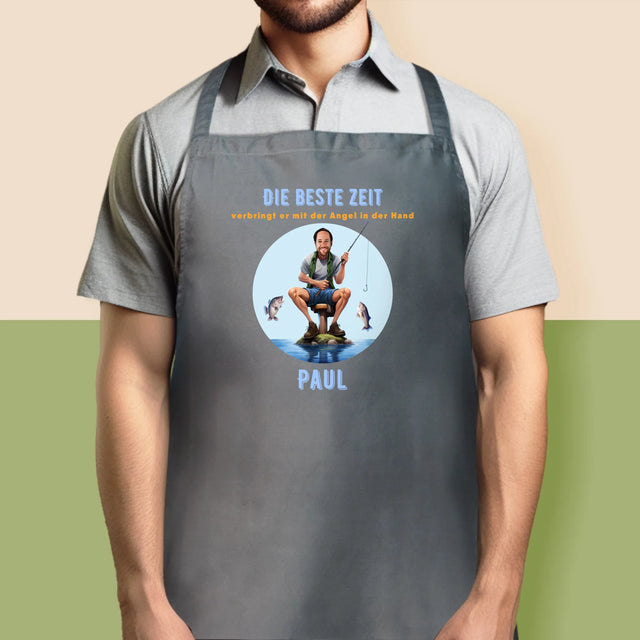 Foto und Bildunterschrift: Best Time - Bedruckte Schürze | DE