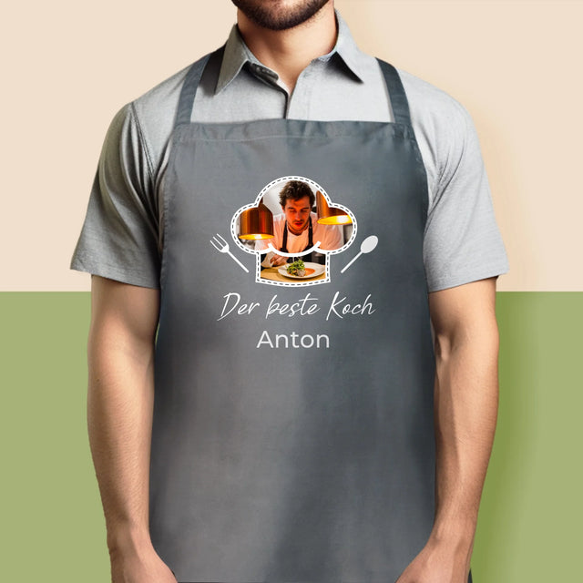 Fotocollage: Bester Koch - Schürze