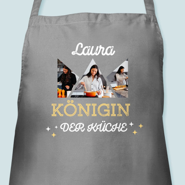 Fotocollage: Königin Der Küche - Schürze