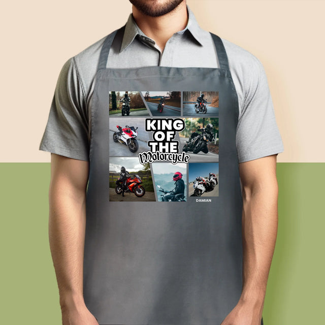 Fotocollage: King Of The Motorcycle - Schürze
