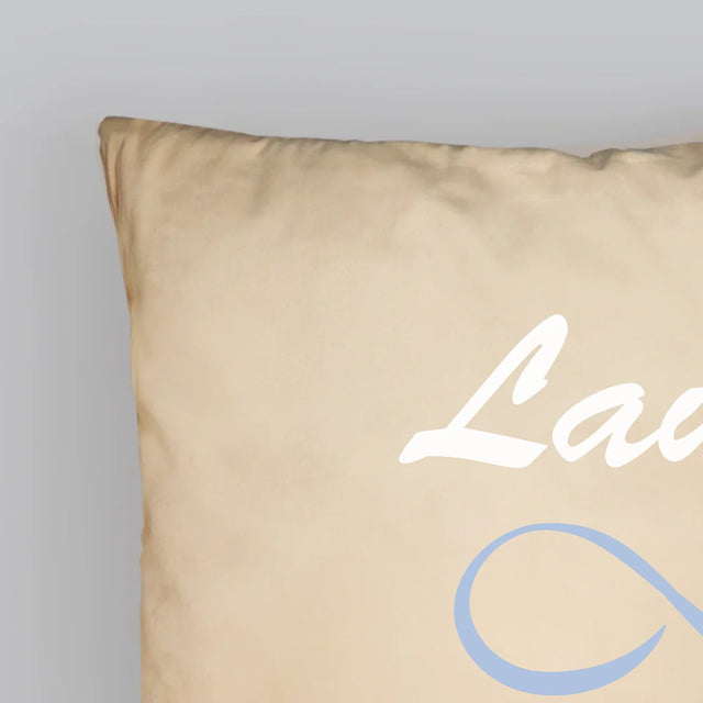 Monogramm: Namen Unendlichkeit - Kissen