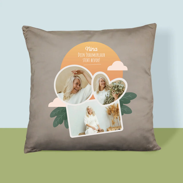 Fotocollage: Traumurlaub - Kissen