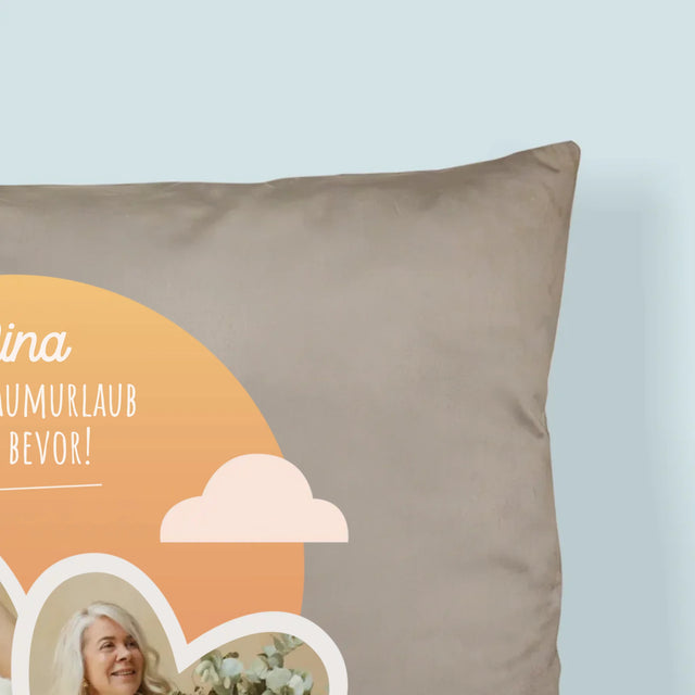 Fotocollage: Traumurlaub - Kissen