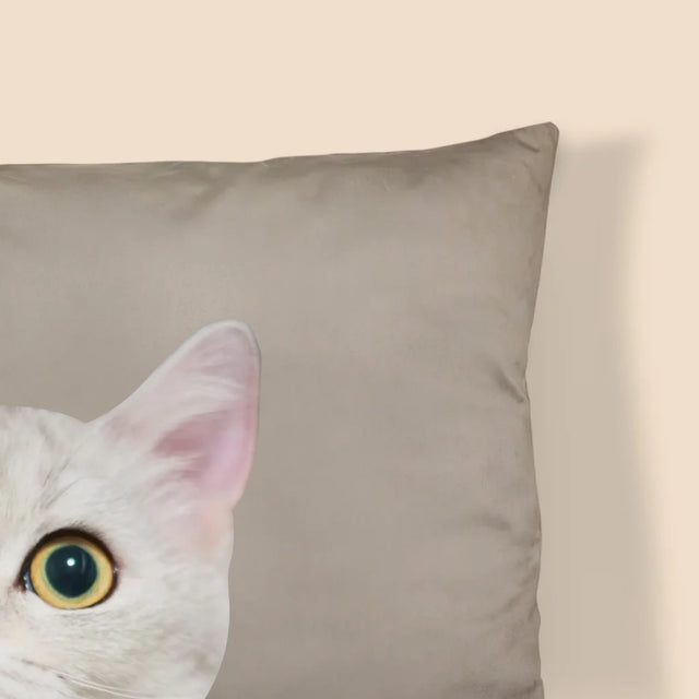 Ihr Avatar: Der Kopf Deines Kätzchens - Kissen