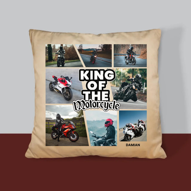 Fotocollage: King Of The Motorcycle - Kissen