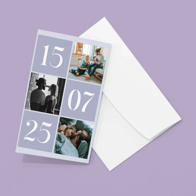 Fotocollage: Die Schönsten Momente - Fotos, Harmonikaartig Gefaltet