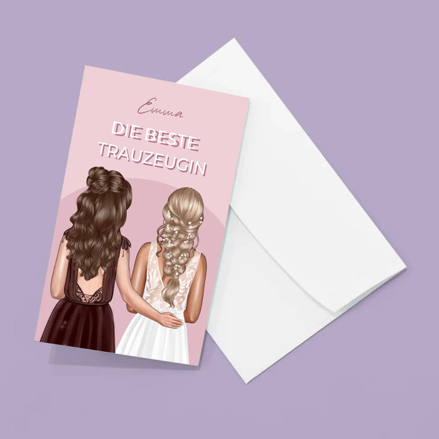 Avatar Creator: Beste Trauzeugin - Fotos, Harmonikaartig Gefaltet