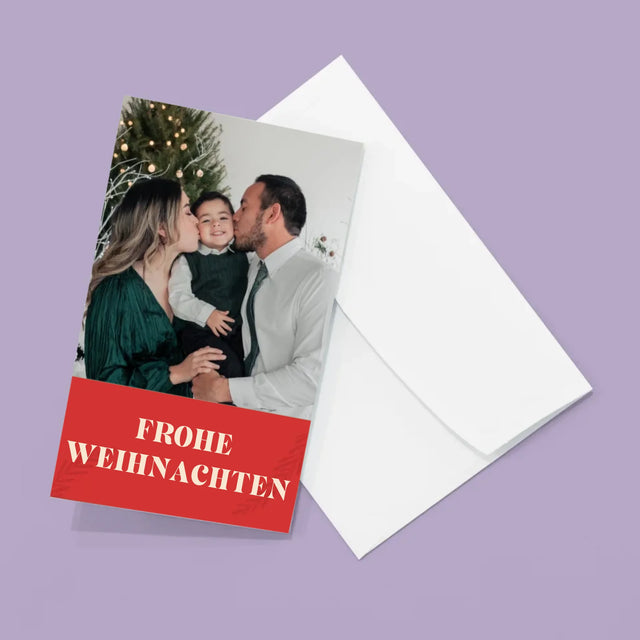 Fotocollage: Weihnachtsfotos - Fotos, Harmonikaartig Gefaltet