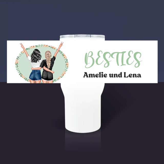 Avatar Creator: Best Friends - Thermobecher Weiß