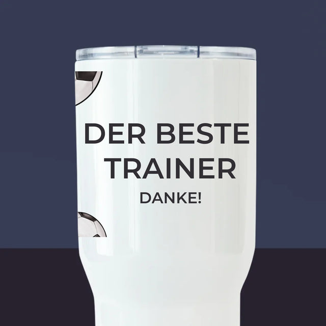 Avatar Creator: Bester Trainer - Thermobecher Weiß