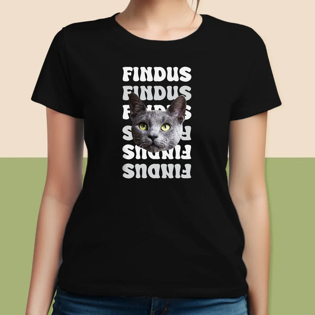 Ihr Avatar: Haustierfoto Mit Namen - T-Shirt Für Damen