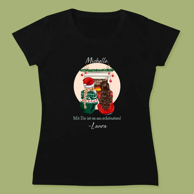 Avatar Creator: Beste Freundinnen Weihnachten - T-Shirt Für Damen