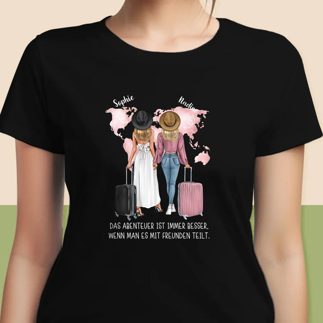 Avatar Creator: Reisende Freundinnen - T-Shirt Für Damen