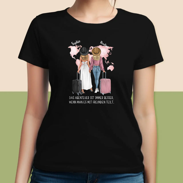 Avatar Creator: Reisende Freundinnen - T-Shirt Für Damen