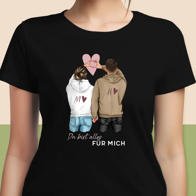 Avatar Creator: Paar Herz - T-Shirt Für Damen