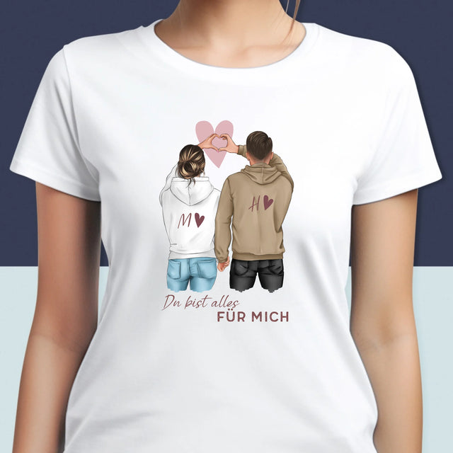 Avatar Creator: Paar Herz - T-Shirt Für Damen