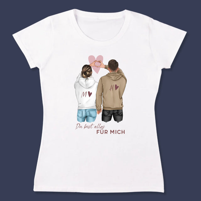 Avatar Creator: Paar Herz - T-Shirt Für Damen