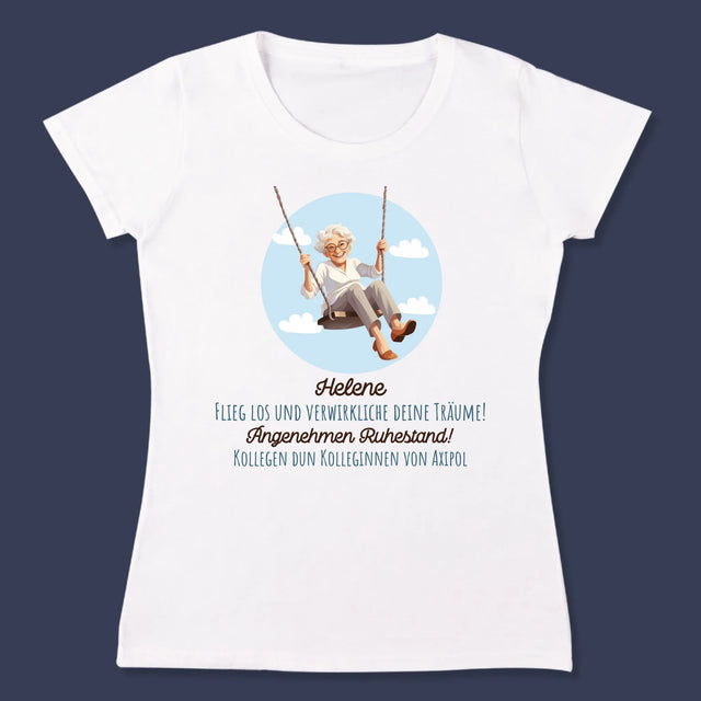 Name Und Unterschrift: Erfülle Deine Träume - T-Shirt Für Damen