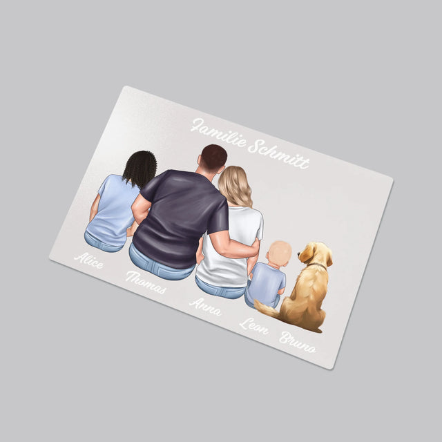 Avatar Creator: Familienporträt - Schreibtischunterlage