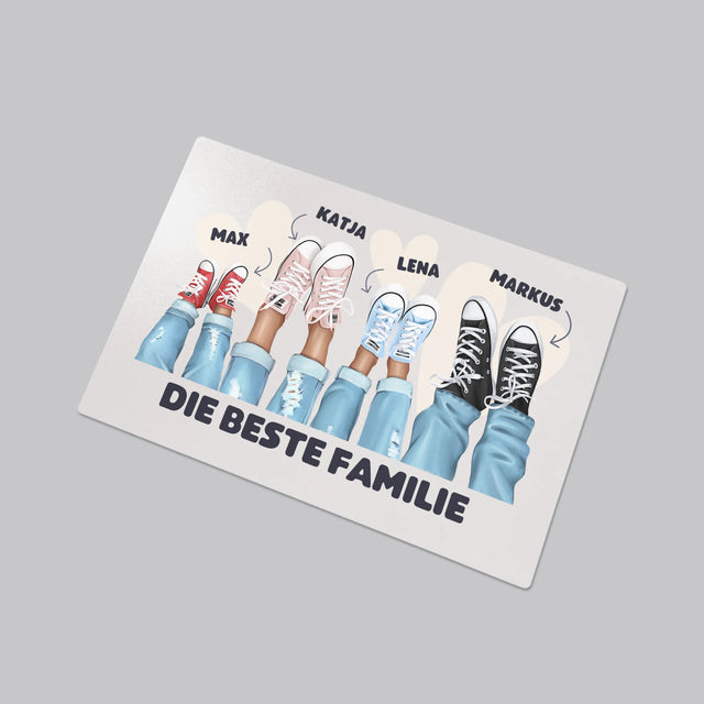 Avatar Creator: Familie Sneakers - Schreibtischunterlage