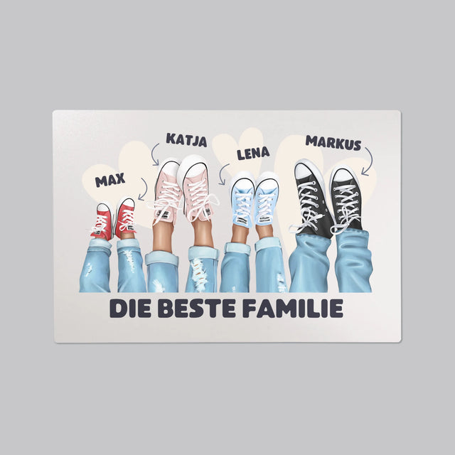 Avatar Creator: Familie Sneakers - Schreibtischunterlage