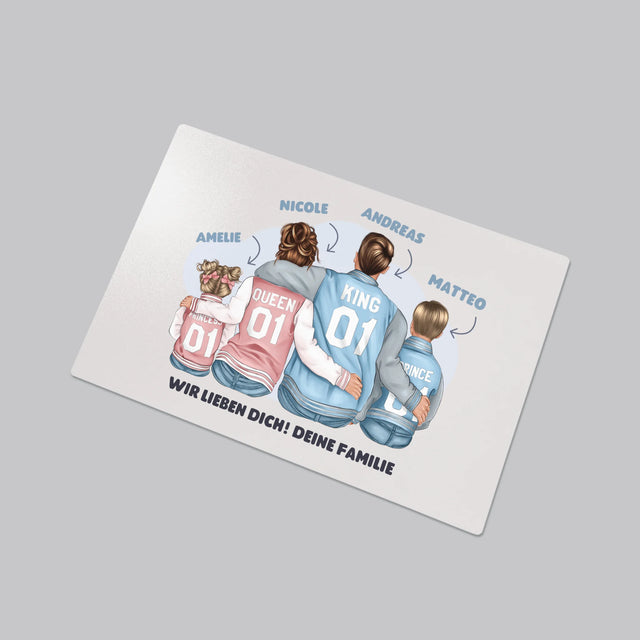 Avatar Creator: Hoodie-Familie - Schreibtischunterlage