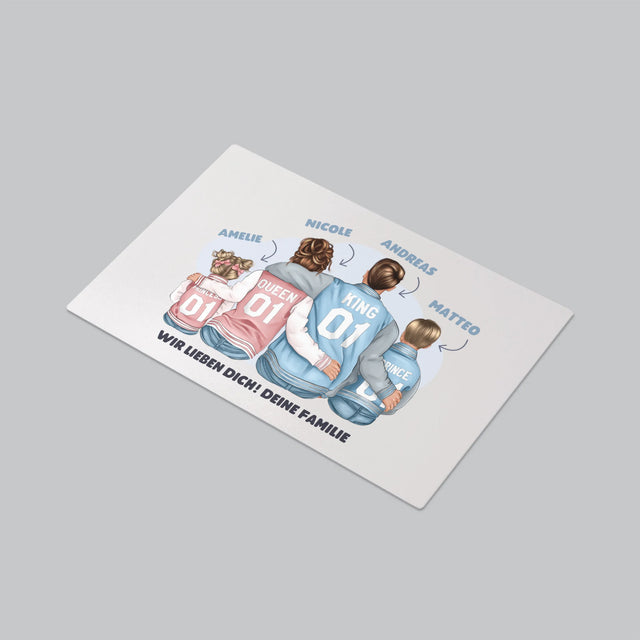 Avatar Creator: Hoodie-Familie - Schreibtischunterlage