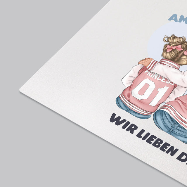 Avatar Creator: Hoodie-Familie - Schreibtischunterlage