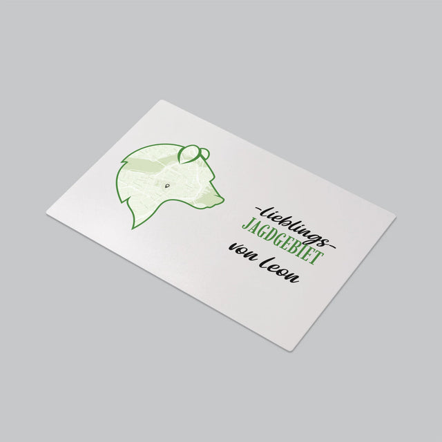 Ihr Standort: Lieblings Jagdgebiet - Schreibtischunterlage