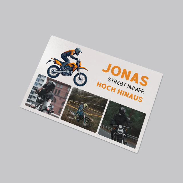 Foto Und Unterschrift: Strebt Hoch Hinaus - Schreibtischunterlage