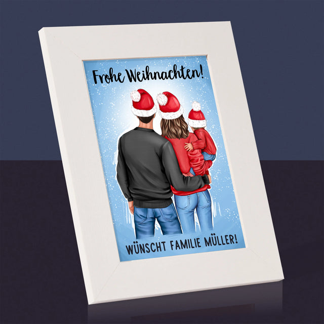 Avatar Creator: Weihnachtsfamilie - Bilderrahmen