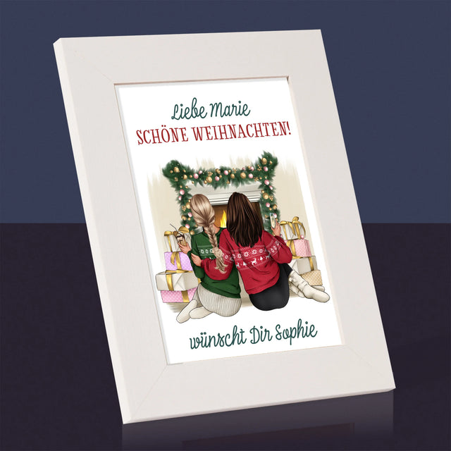 Avatar Creator: Weihnachten Freundinnen - Bilderrahmen