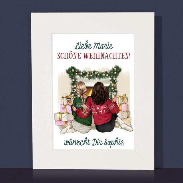 Avatar Creator: Weihnachten Freundinnen - Bilderrahmen